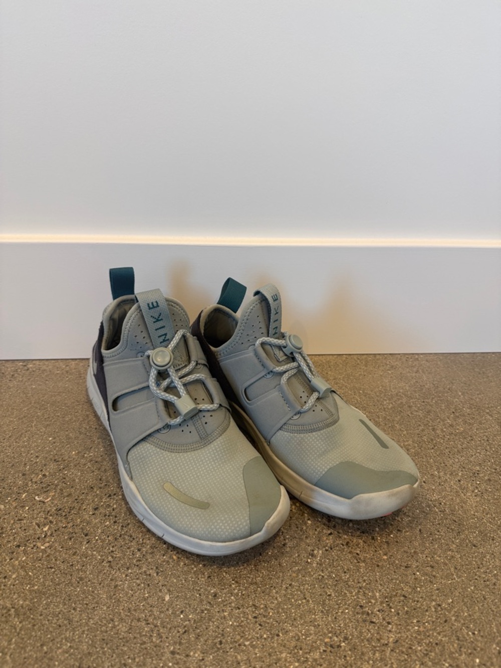 Nike Women’s Grey Slip-On Athletic Sneakers